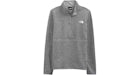 The North Face Canyonlands Fleece Front-Zip Pullover TNF Medium Grey Heather