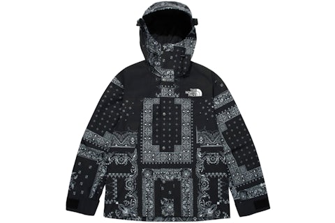 The North Face Novelty GTX Paisley Mountain Jacket Black Men's