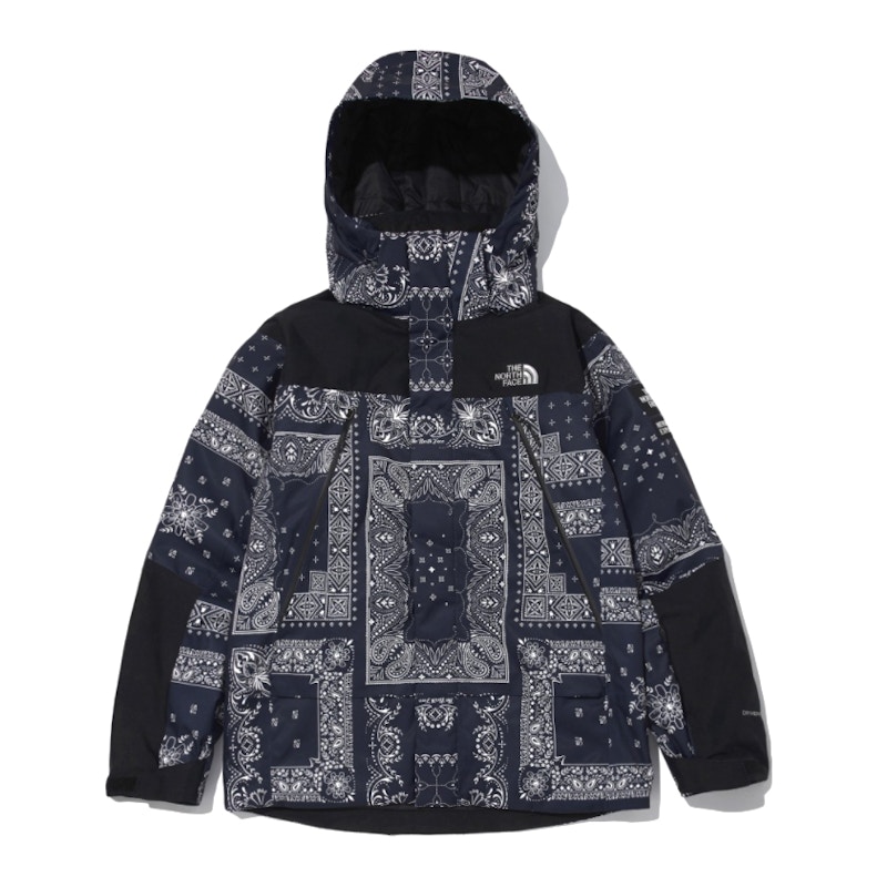 The North Face Novelty GTX Paisley Mountain Jacket Peacock Blue 