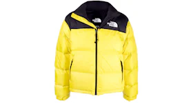 The North Face Nuptse 1996 Hooded Padded Jacket Yellow/Black