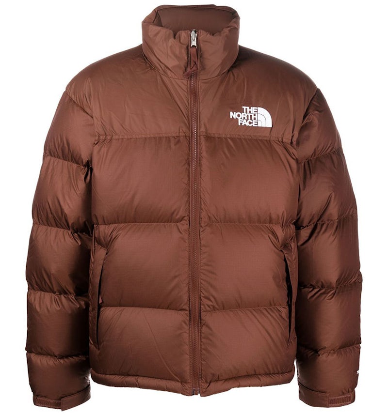 The North Face Nuptse 1996 Puffer Jacket Brown Men's US