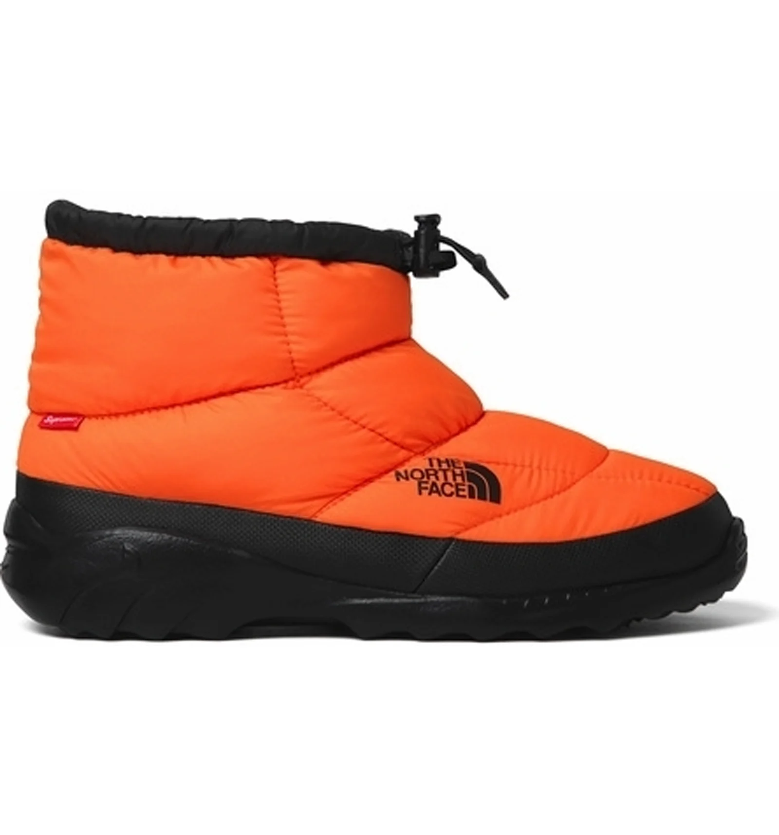 Supreme north discount face orange nuptse
