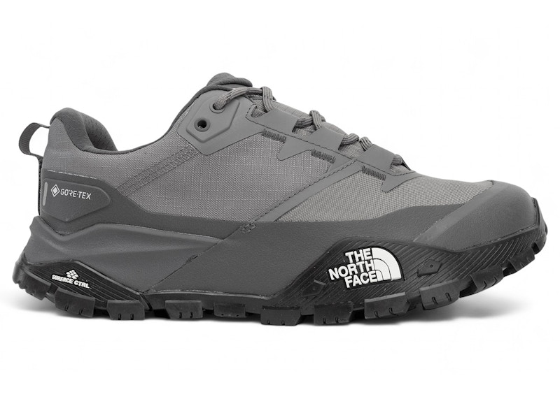 Pre-owned The North Face Men's  Offtrail Hike Goretex Anthracite Sneakers In Anthracite Grey/tnf Black In Multi