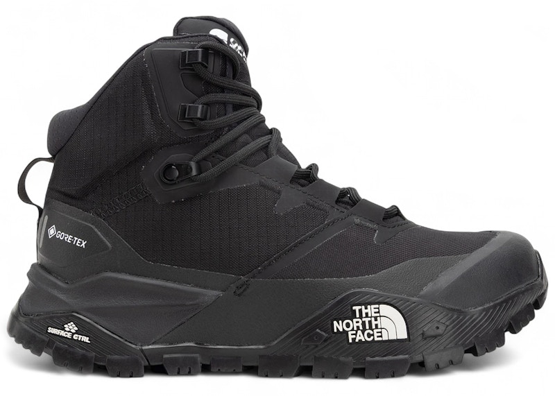 Pre-owned The North Face Offtrail Hike Mid Goretex (women's) Sneakers In Black/white In Multi