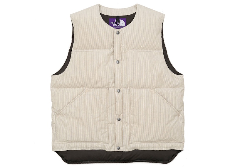 激安の THE トップス NORTH Vest Angle LABEL PURPLE FACE トップス 