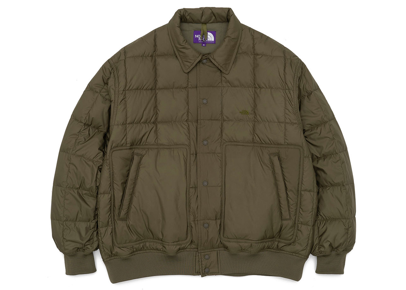 The North Face Purple Label Field Down Jacket Olive Men's - FW22