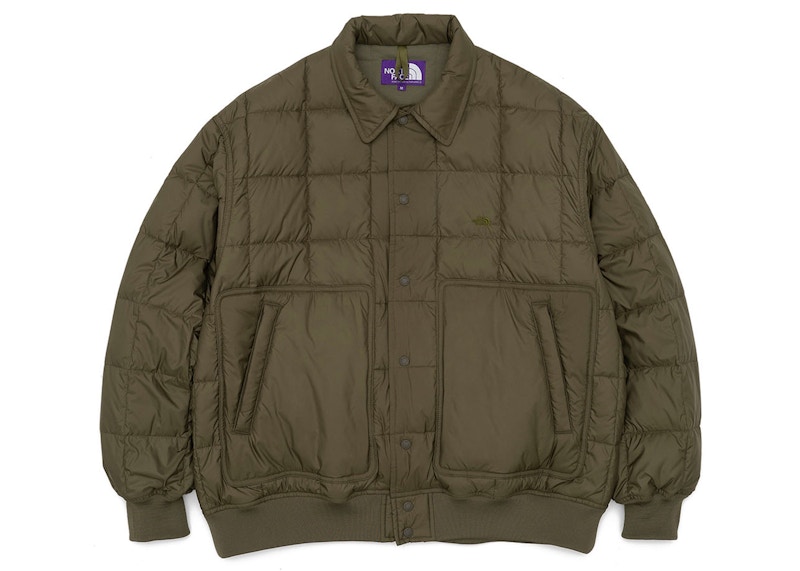 The North Face Purple Label Field Down Jacket Olive Men's - FW22 - GB