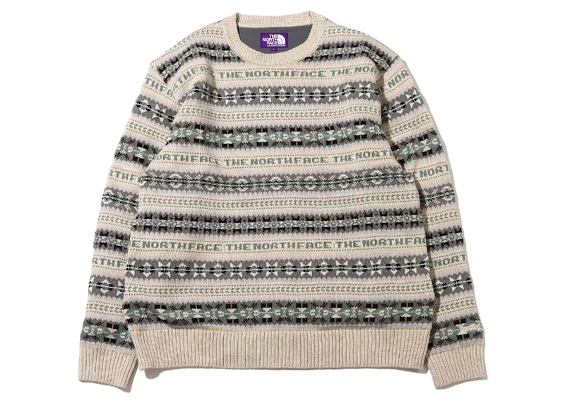 The North Face Purple Label Gore-Tex Infinium Fair Isle Sweater