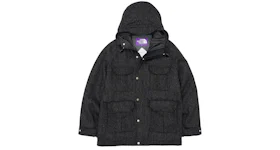 The North Face Purple Label Harris Tweed Gore-Tex Infinium Mountain Parka Charcoal