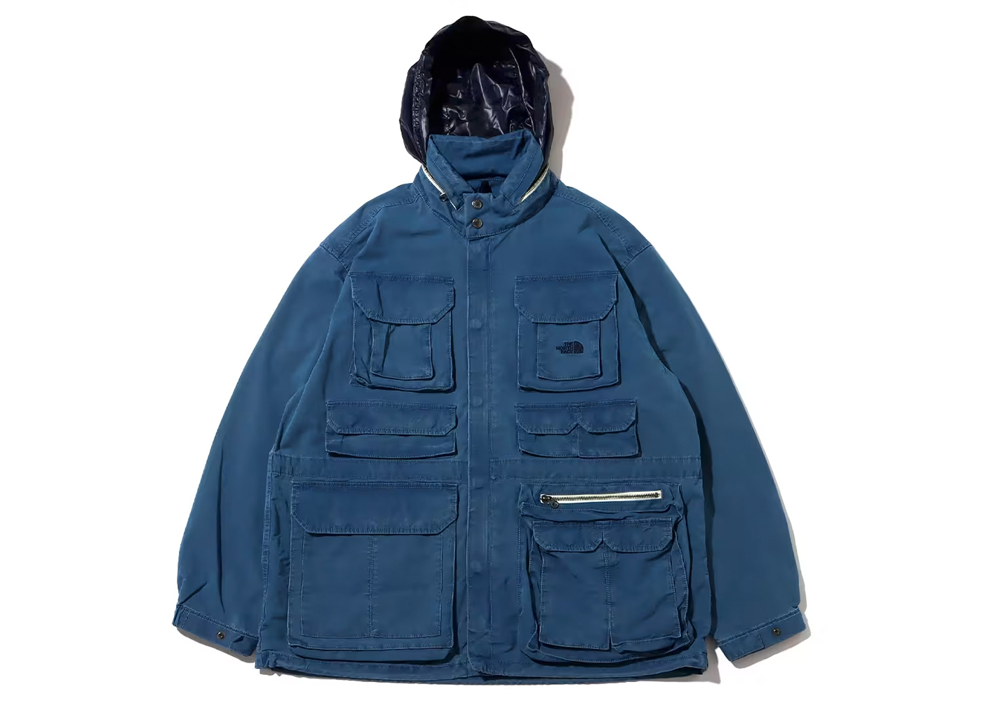 The North Face Purple Label Indigo Field Jacket Indigo Bleach