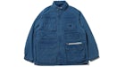 The North Face Purple Label Indigo Field Jacket Indigo Bleach