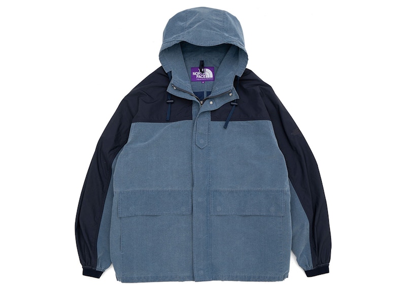 The North Face Purple Label Indigo Mountain Wind Parka Black Fade