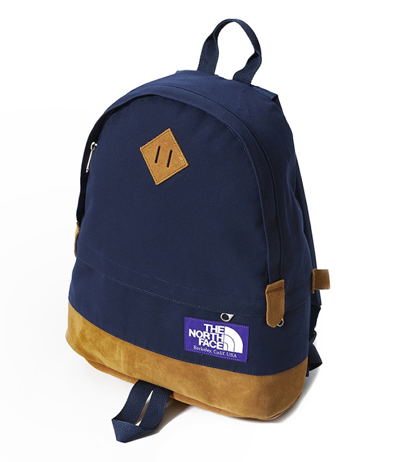 The north face purple online label medium day pack