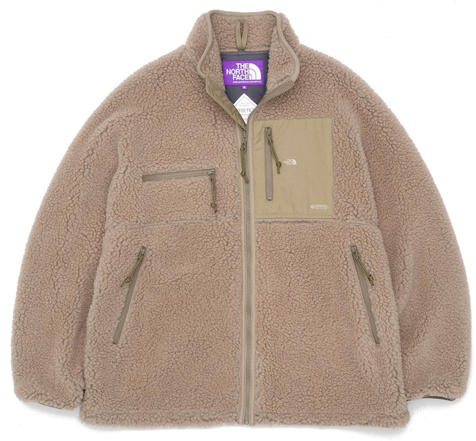 tobillo ecuador Microordenador The North Face Purple Label Wool Boa Fleece Field Gore-Tex Infinium Jacket  Beige - FW22 Hombre - MX