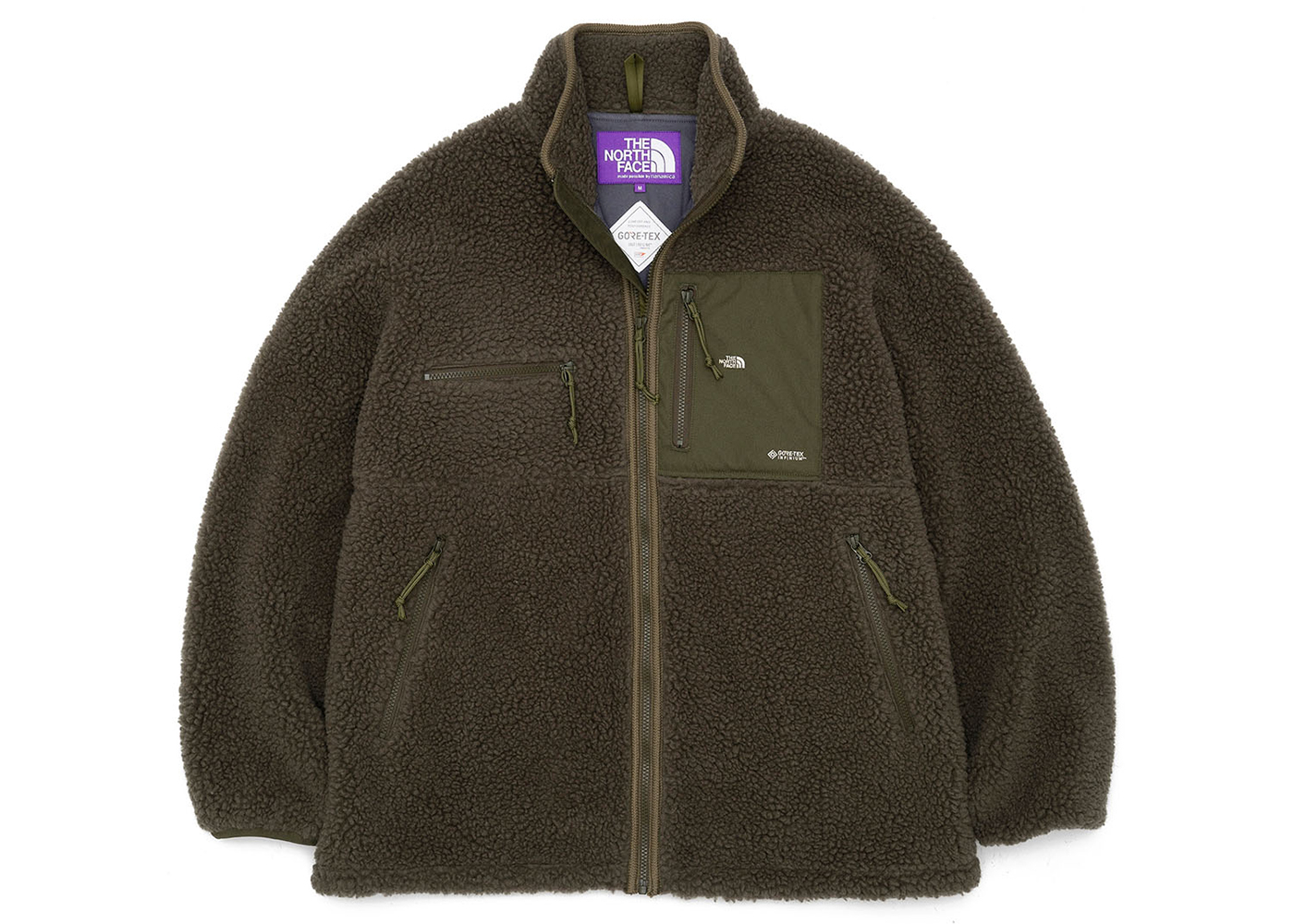 The North Face Purple Label Wool Boa Fleece Field Gore-Tex