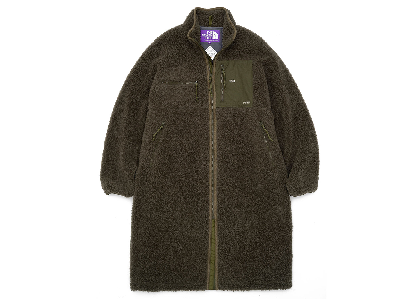 The North Face Purple Label Wool Boa Fleece Field Gore Tex