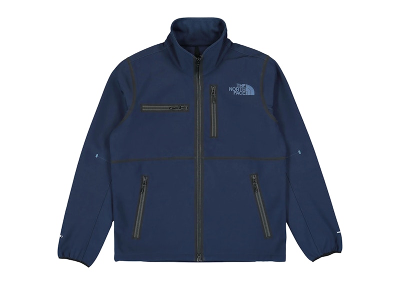 The North Face RMST Denali Jacket in Summit Navy Blue/Silver Reflective