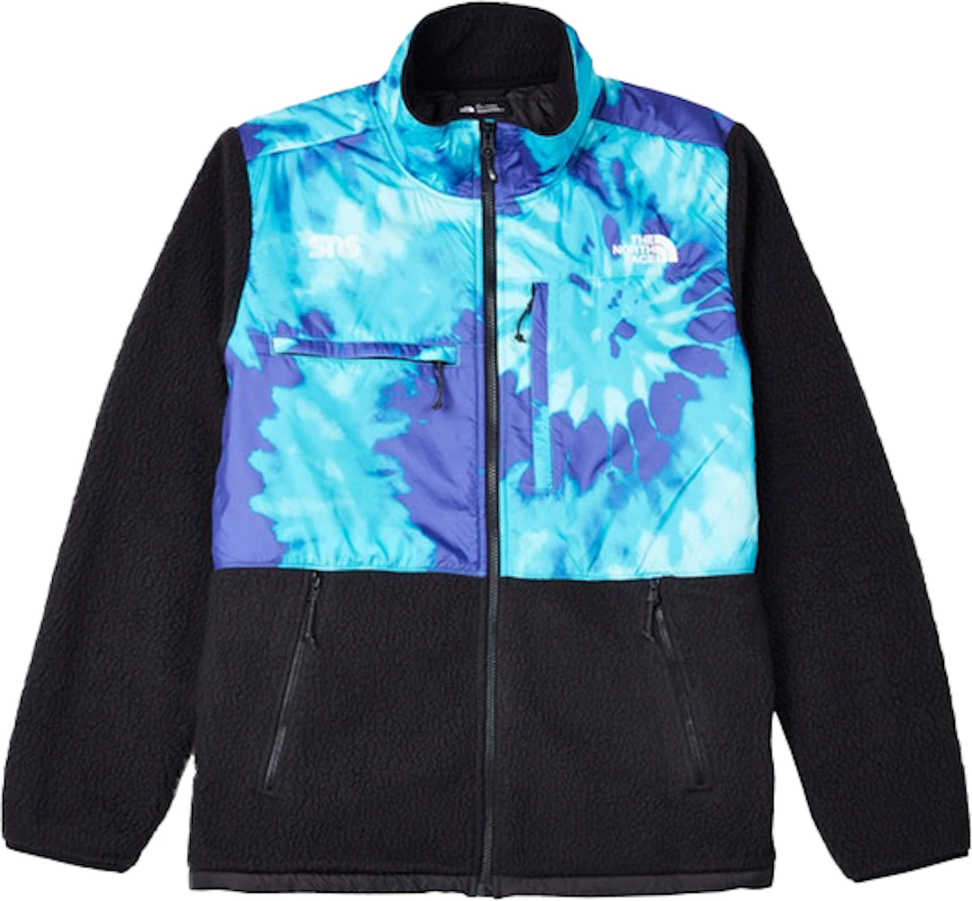 The North Face SNS Denali Fleece Jacket Scuba Blue Tie Dye Men's