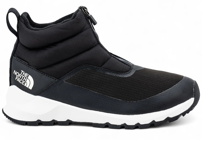 Pre-owned The North Face Thermoball Progressive Zip Ii Wp (women's) Sneakers In Black/gardenia White
