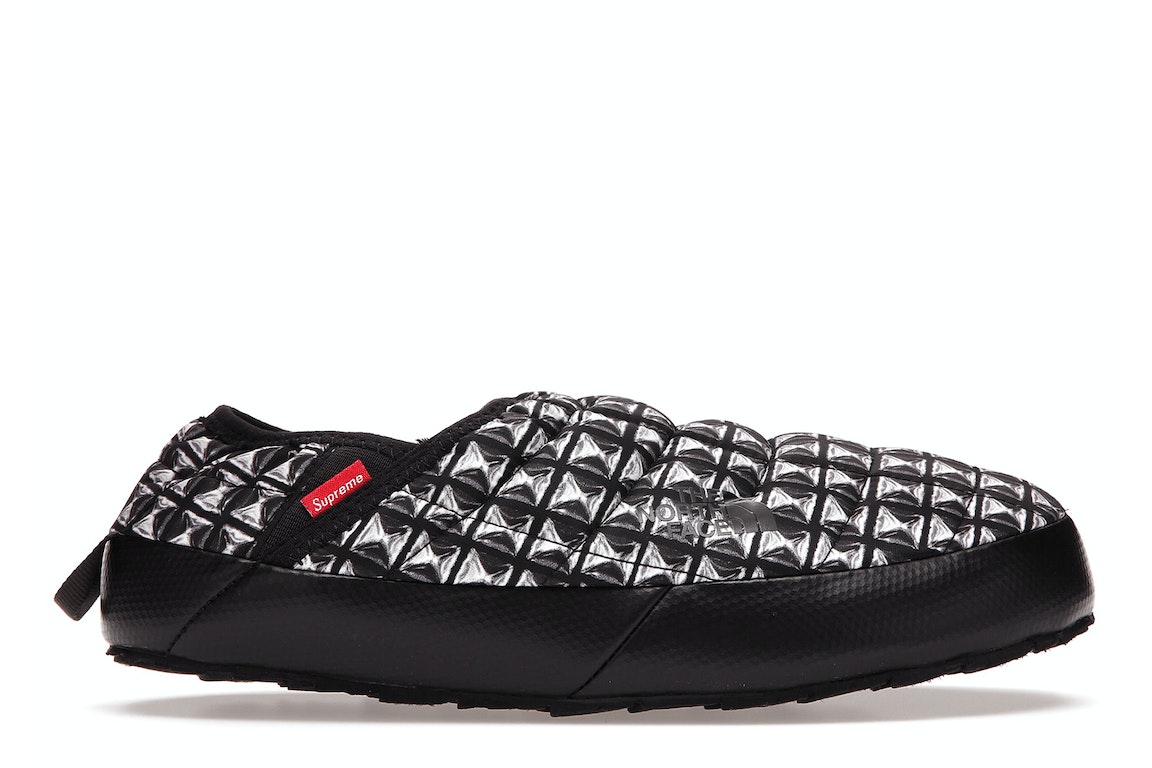Pre-owned The North Face Thermoball Traction Mule Supreme Black (2021) In Black/grey/black