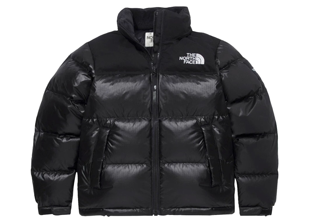 Pre-owned The North Face White Label Novelty Nuptse Down Jacket Black