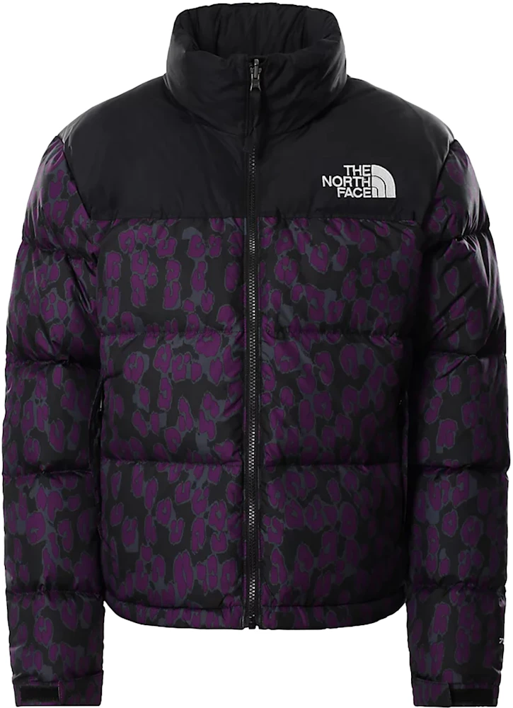 vastleggen einde Kudde The North Face Womens 1996 Printed Retro Nuptse 700 Fill Packable Jacket  Gravity Purple Leopard Print - FW21 - US