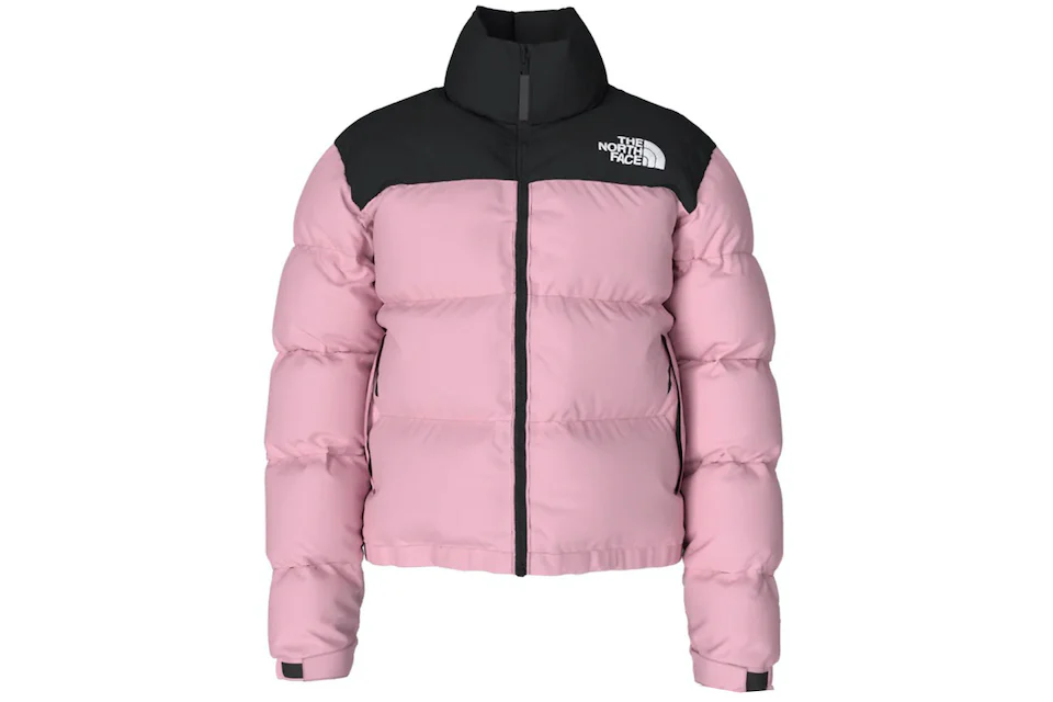 The North Face Womens 1996 Retro Nuptse 700 Fill Packable Jacket Cameo Pink