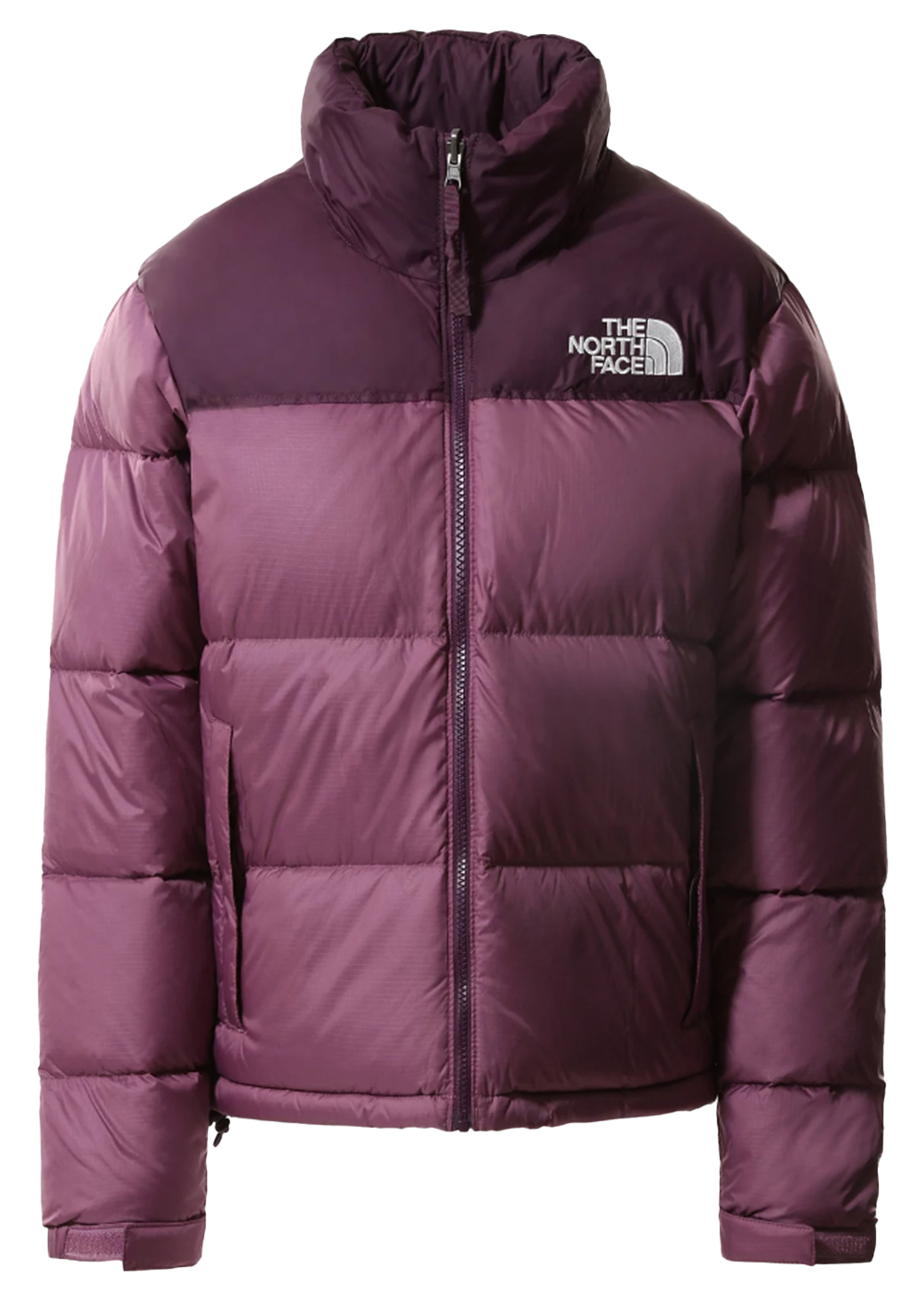 The North Face Womens 1996 Retro Nuptse 700 Fill Packable Jacket Pikes  Purple-Blackberry Wine