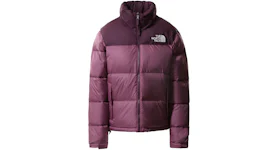The North Face Womens 1996 Retro Nuptse 700 Fill Packable Jacket Pikes Purple-Blackberry Wine