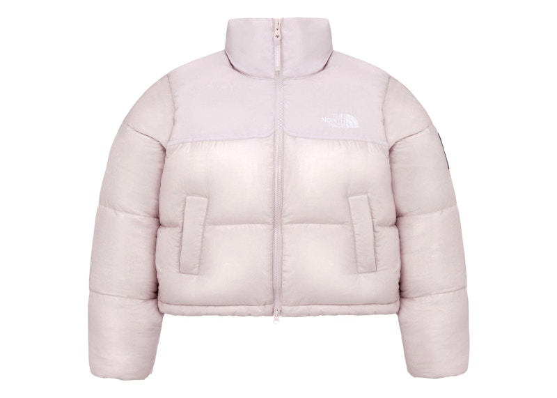 Pre-owned The North Face Women's Novelty Rds Down Nuptse Jacket In Light Pink