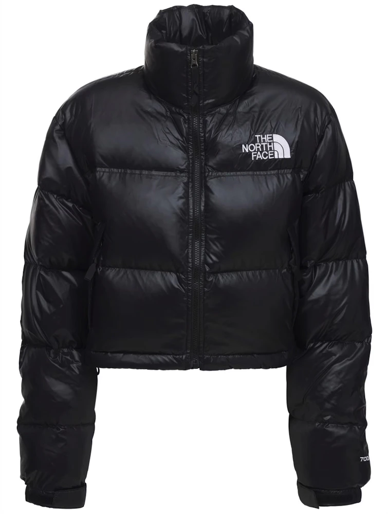 The North Face Womens Nuptse 700 Fill Short Jacket TNF Black - GB