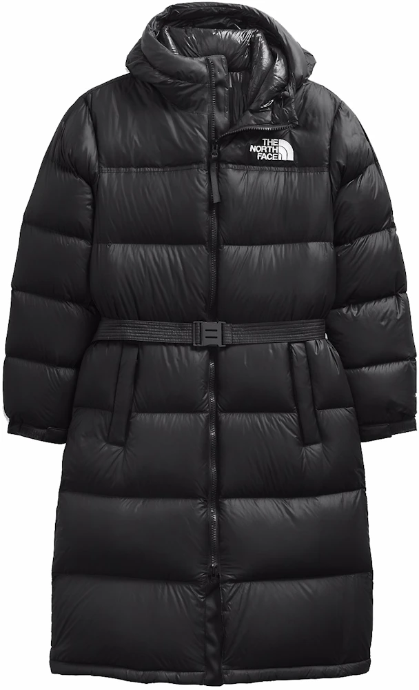 The North Face Womens Nuptse Belted Long Parka TNF Black - FW22 - US