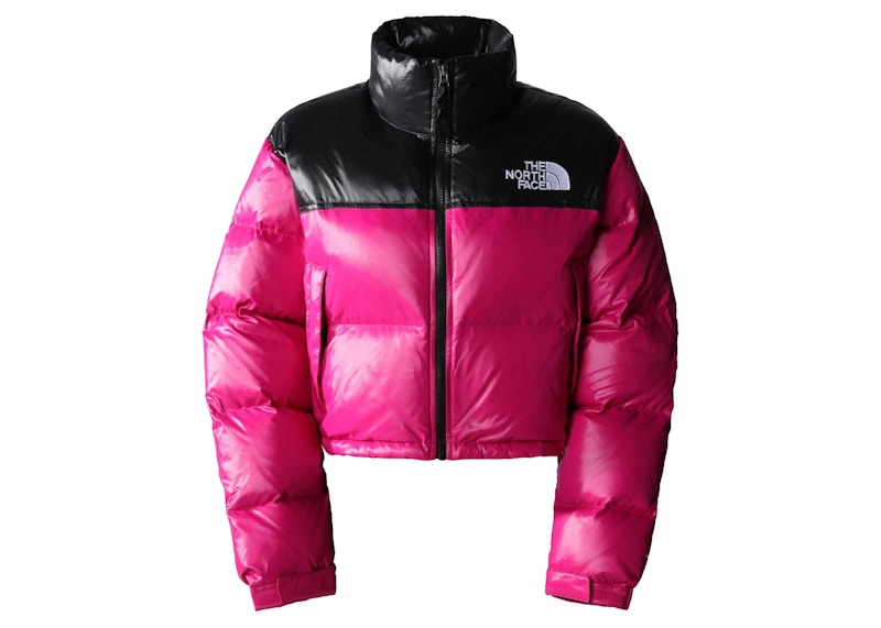 North face hot sale nuptse pink