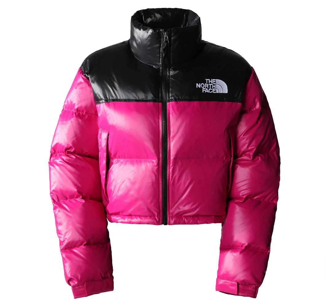 The North Face Women's Nuptse Short Jacket Fuchsia Pink - SS23 - US
