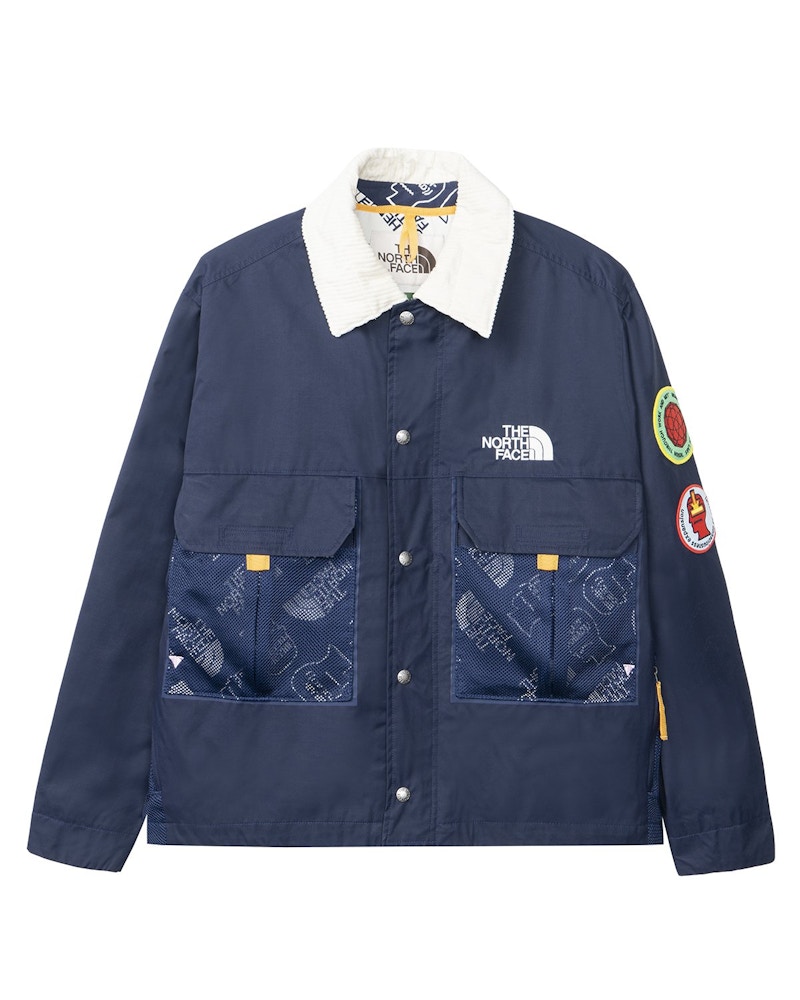 The North Face x Brain Dead 76 Oversized Mountain Chore Coat Navy