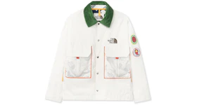 The North Face x Brain Dead 76 Oversized Mountain Chore Coat Vintage White