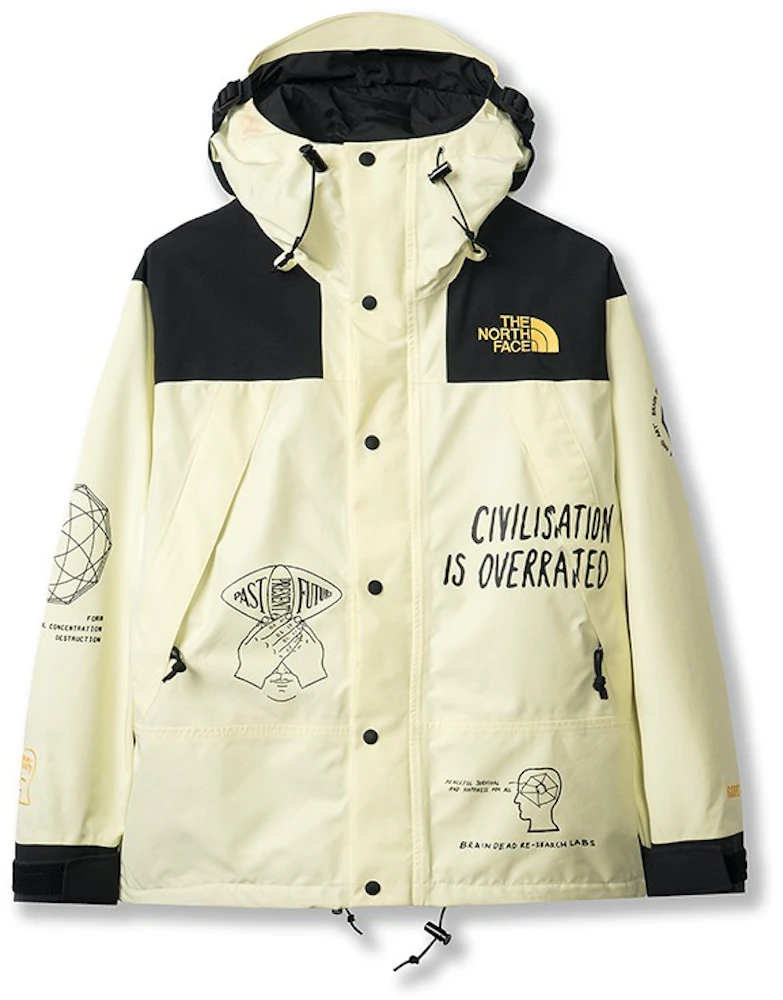 The North Face x Brain Dead Civilisation Is Overrated Parka Cream