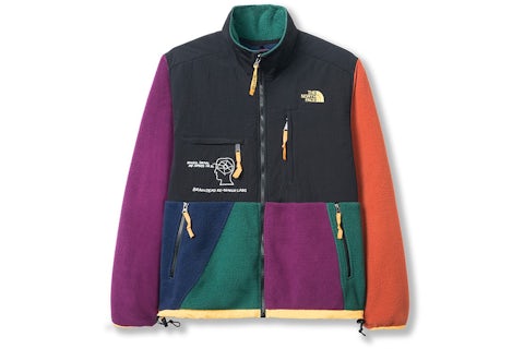 『 THE NORTH FACE 』 The North Face x Brain Dead Denali Fleece Jacket Multi Men's