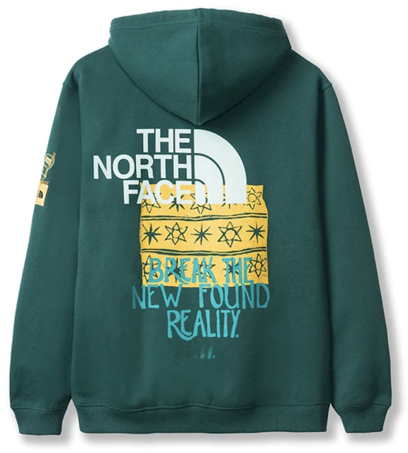 The North Face x Brain Dead Hoodie Green - FW19 US