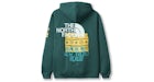 The North Face x Sudadera con capucha Brain Dead Verde