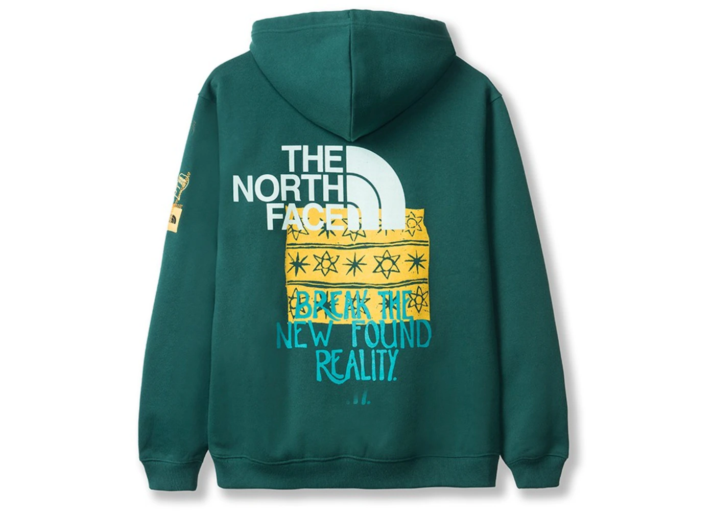The North Face x Brain Dead Hoodie Green Men's - FW19 - US