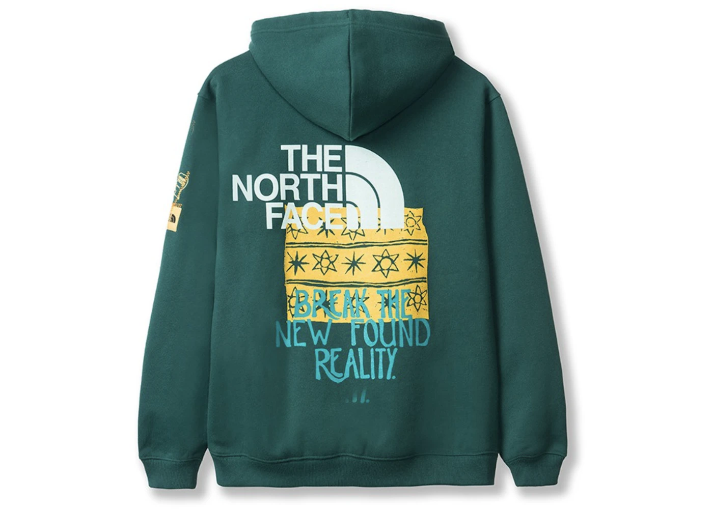 The North Face x Brain Dead Hoodie Green Men's - FW19 - US