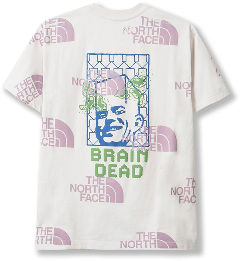 The North Face x Brain Dead Pocket Tee Cream Men's - FW19 - US