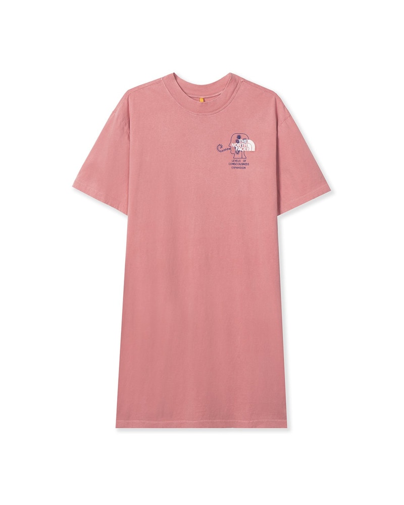 The North Face x Brain Dead T-Shirt Dress Rose - FW20 - US