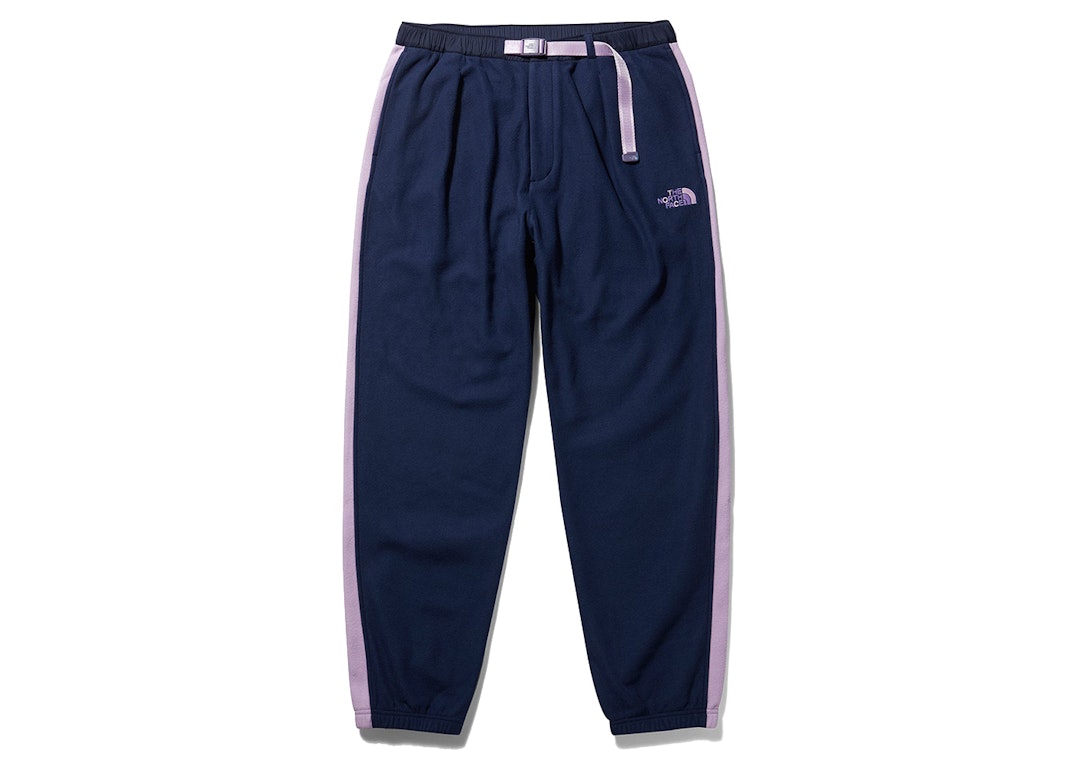 Pre-owned The North Face X Clot Fleece Pants Navy