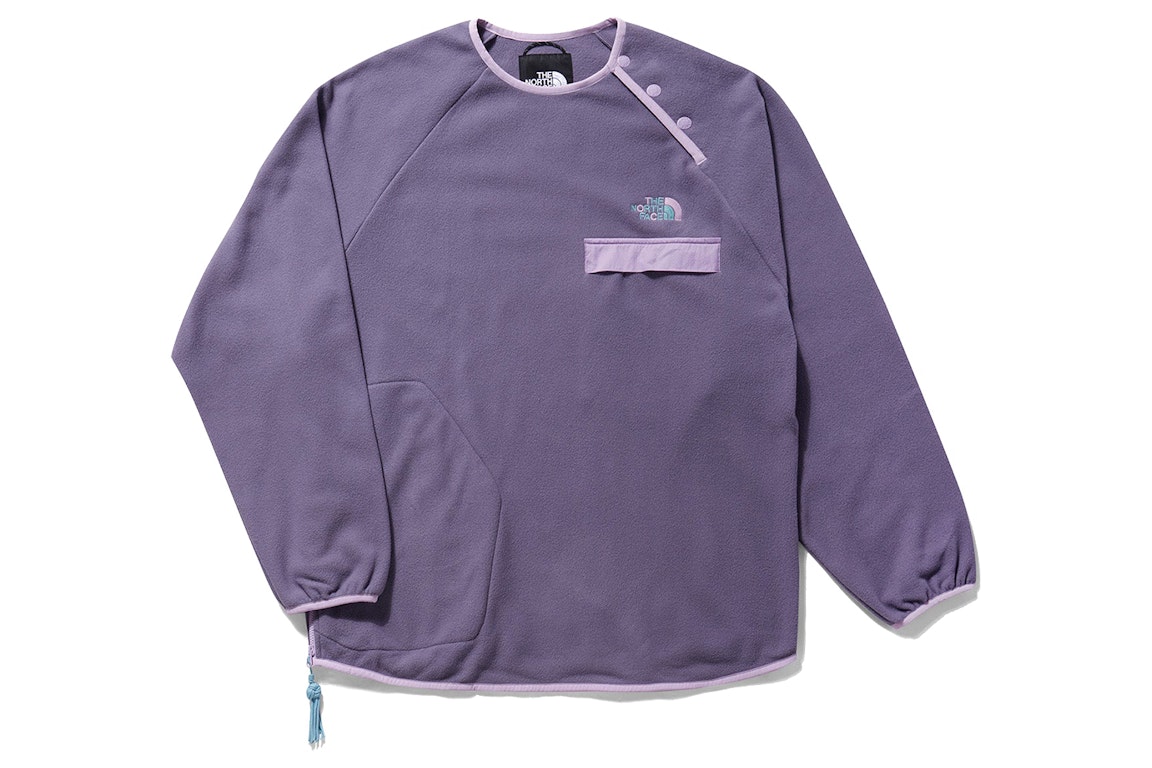 Pre-owned The North Face X Clot Fleece Pullover Purple