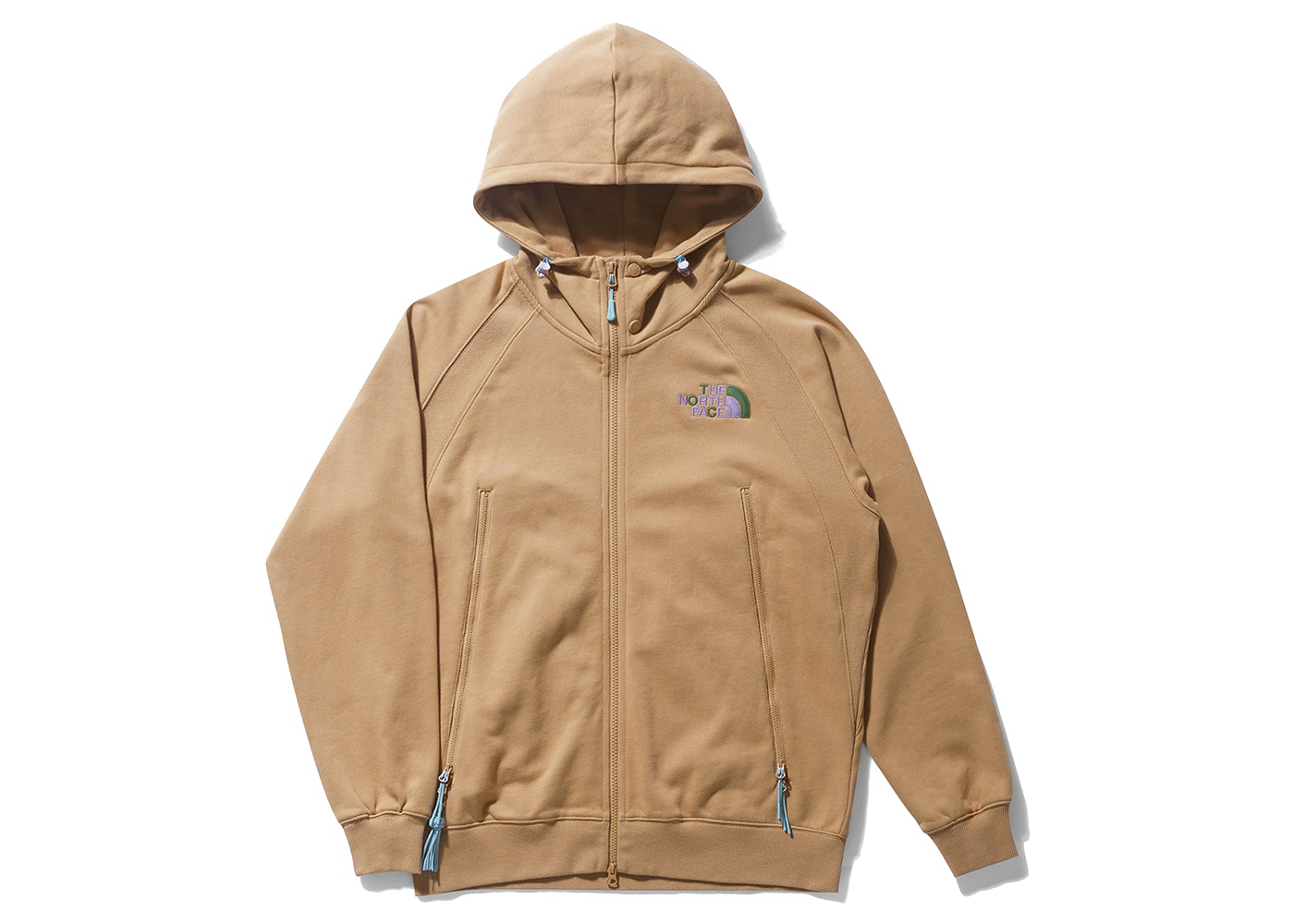 The North Face x Clot Full Zip Hoodie Brown Men's - SS23 - US