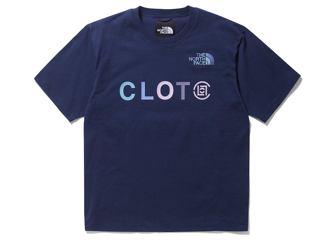 Pre-owned The North Face X Clot Logo S/s T-shirt Navy