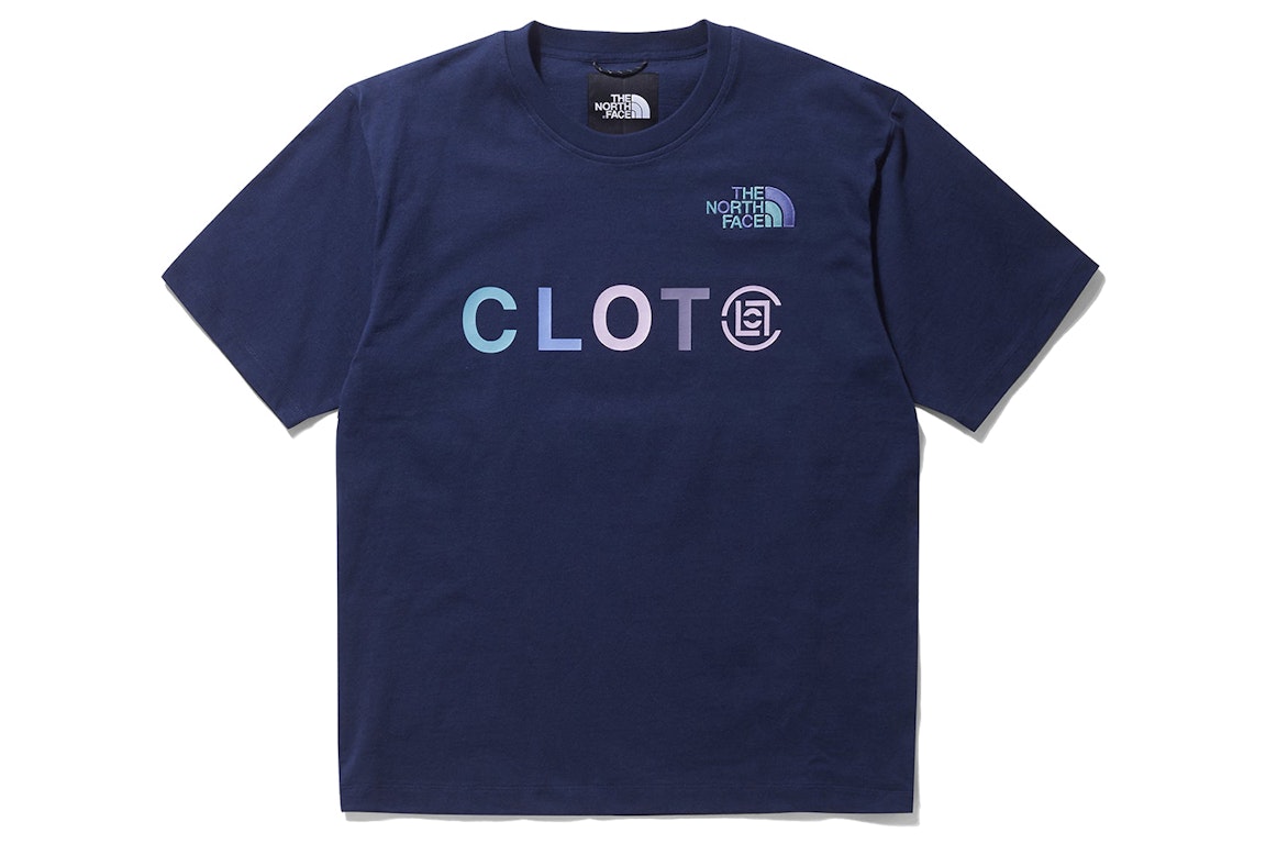 Pre-owned The North Face X Clot Logo S/s T-shirt Navy