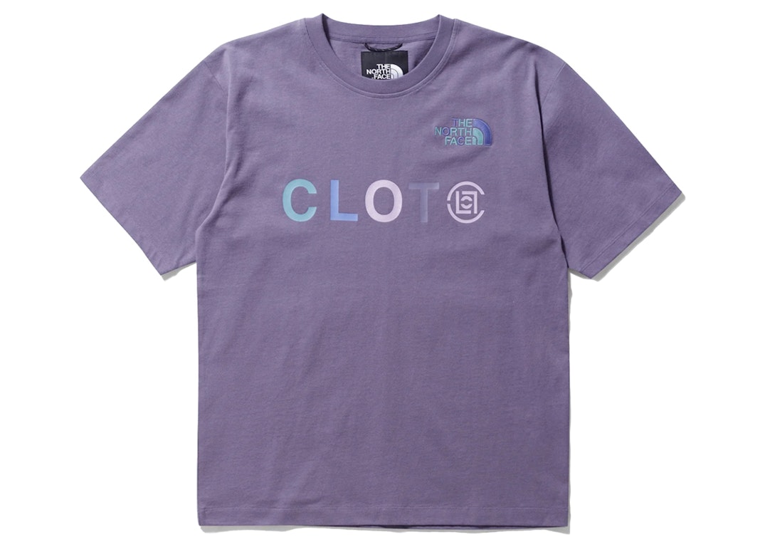 Pre-owned The North Face X Clot Logo S/s T-shirt Purple